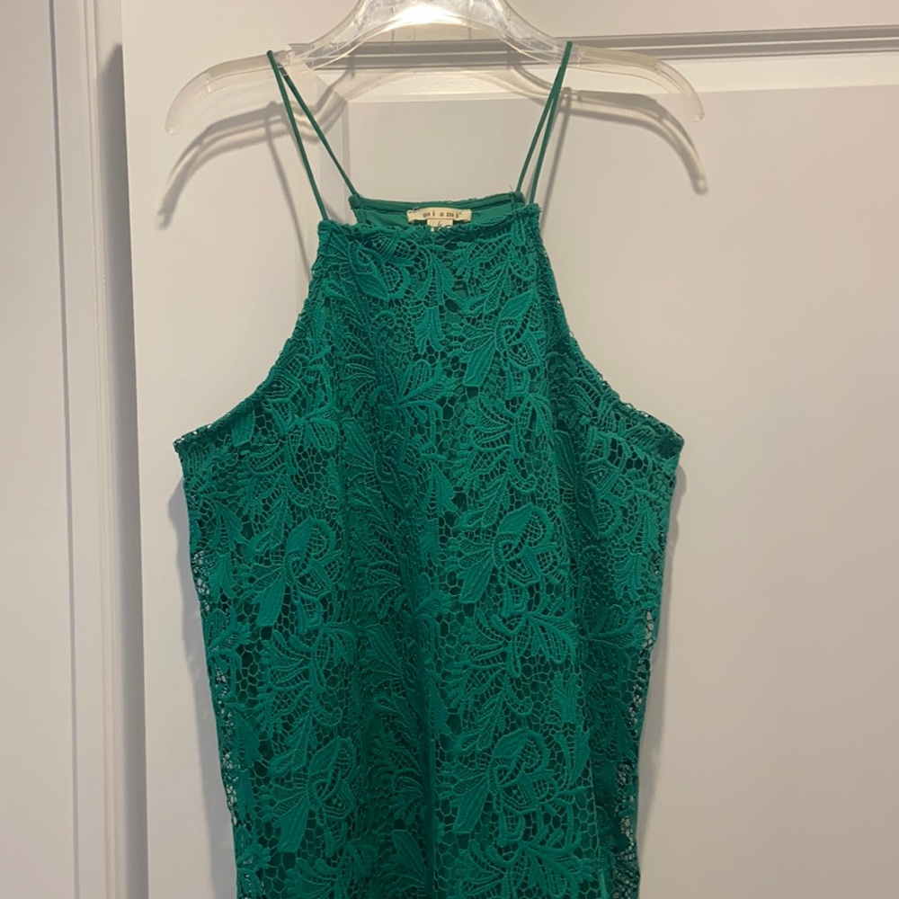 Green dress